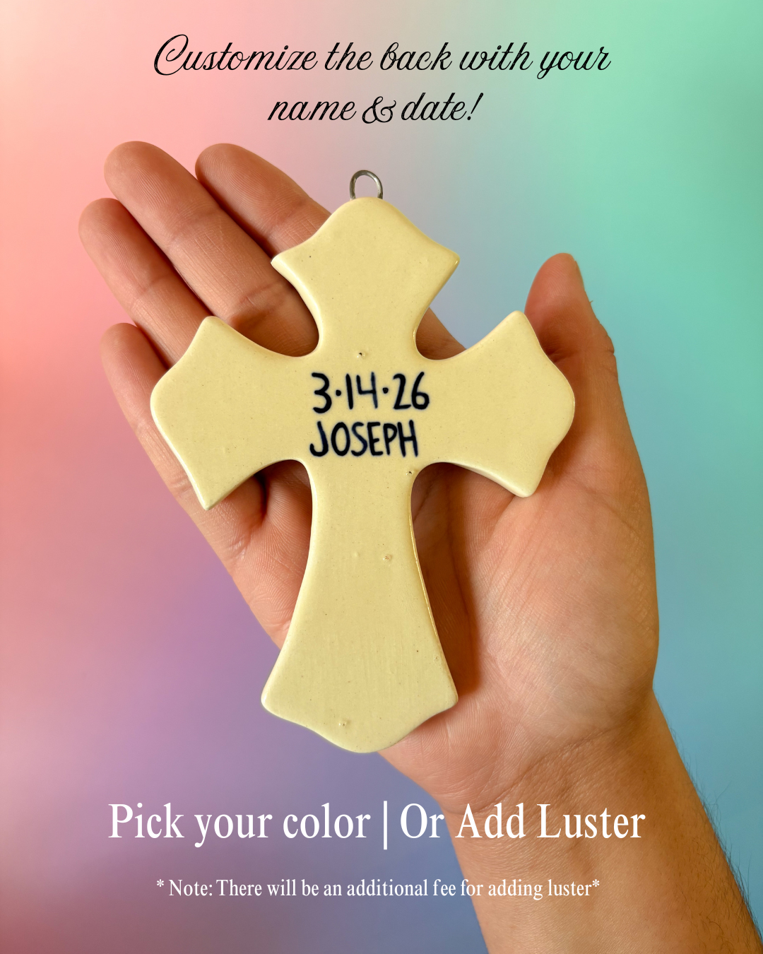 Custom Cross Keepsake | Recuerdos de Primera Comunnión [PREORDER]