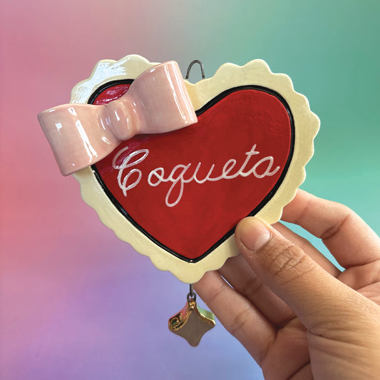 Coqueta Corazoncito Wall Hanging
