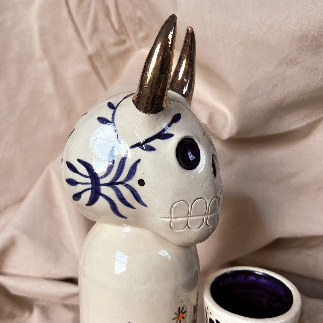 Cempasúchil Diablito Carafe Set