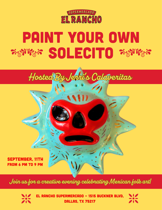 Paint Your Own Solectio Workshop | In Collaboration With El Rancho