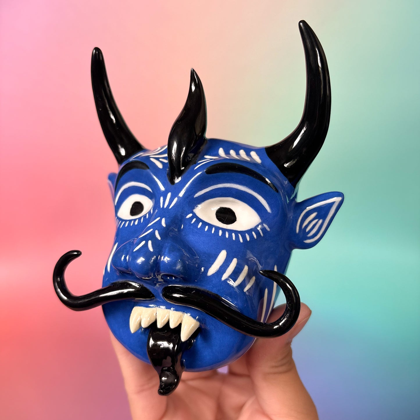 Blue Juditas Wall Hanging [Incense Holder/Burner]